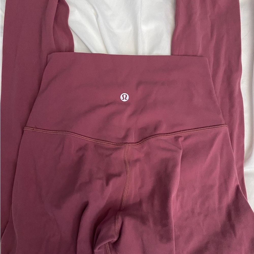 Lululemon Misty Merlot Align Legging